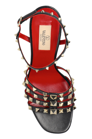 Valentino Garavani Studded heeled leather sandals