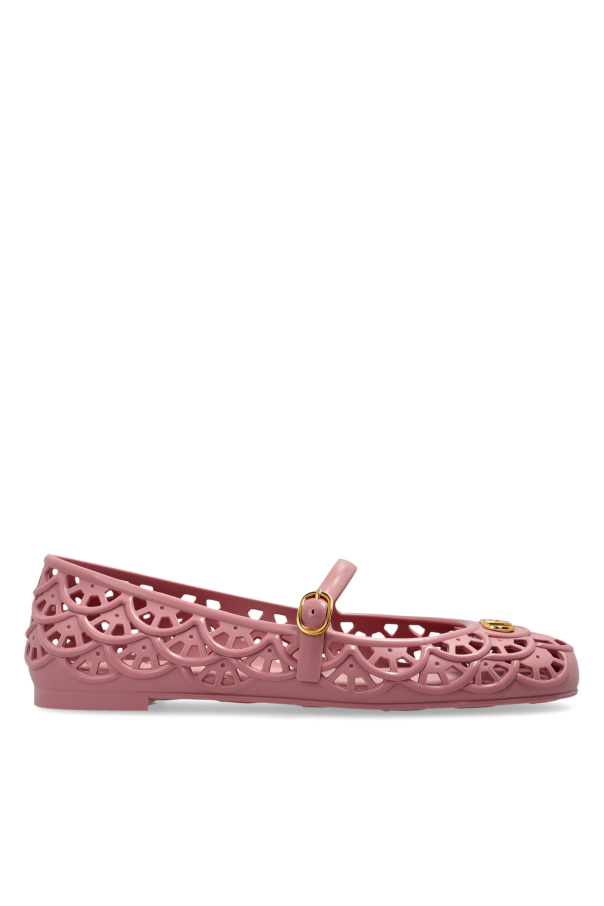Rubber ballerinas with a strap od Valentino Garavani