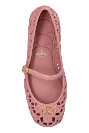 Valentino Garavani Rubber ballerinas with a strap