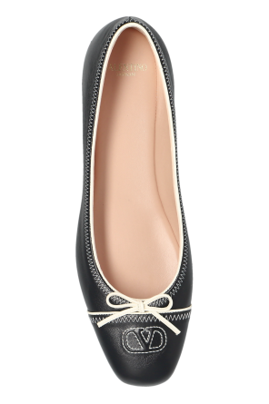 Valentino Garavani Leder-Ballerinas