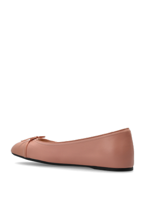Valentino Garavani Leather ballet flats with logo
