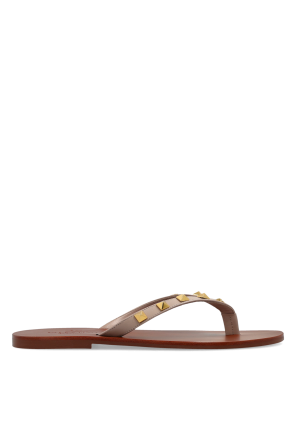 Sandalias de cuero con tachuelas