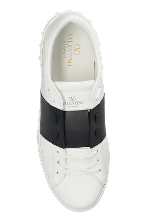 Valentino Garavani Skórzane buty sportowe z logo