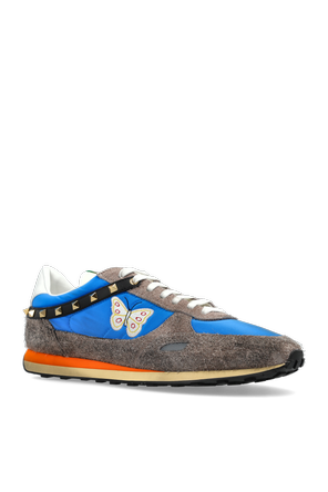Valentino Garavani Buty sportowe z efektem `vintage`