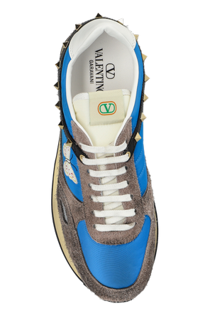Valentino Garavani Buty sportowe z efektem `vintage`