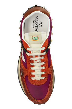 Valentino Garavani Buty sportowe z efektem `vintage`