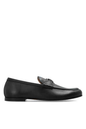 Leather shoes type 'loafers'