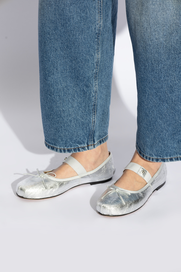 Anine Bing Leather ballet flats