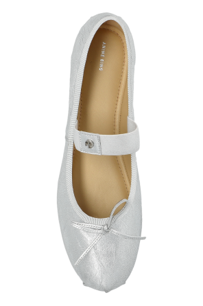 Anine Bing Leather ballet flats