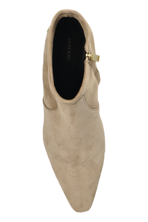 Anine Bing Suede heeled ankle boots