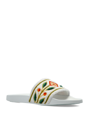 Casablanca Klapki z logo