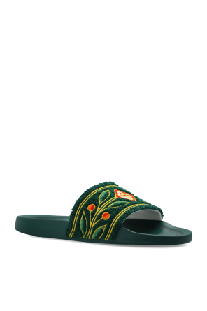 Casablanca Chanclas con logo