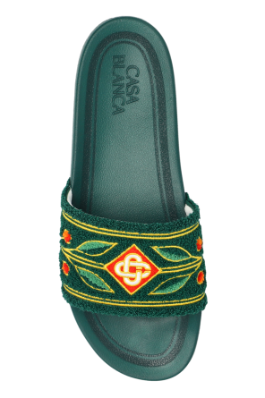 Casablanca Chanclas con logo