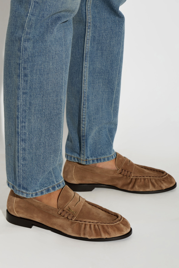 Saint Laurent Suede loafers