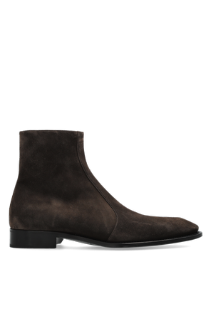 Leather chelsea boots