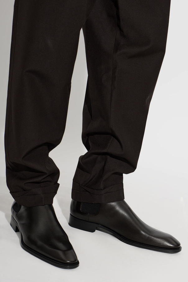 Saint Laurent ‘Chelsea Aurelien’ leather Chelsea boots