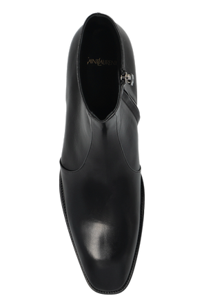 Saint Laurent Botines de cuero 'Aurelien'
