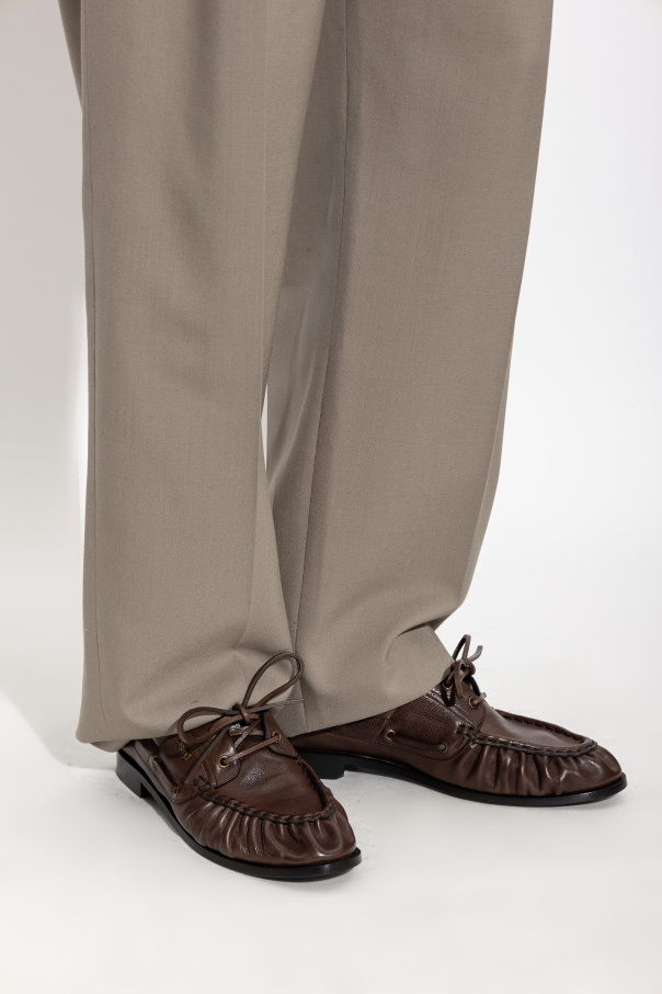 Saint Laurent Skórzane buty typu ‘loafers’