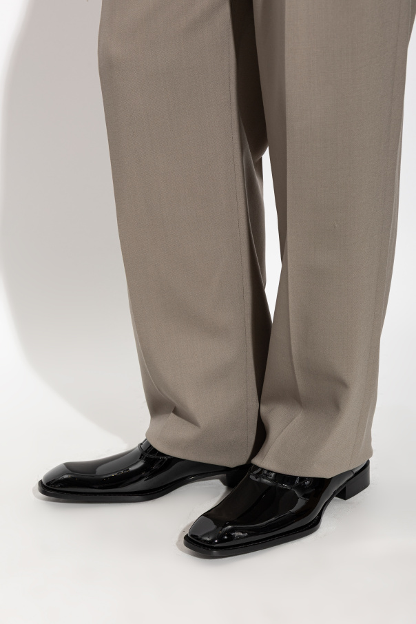 Saint Laurent Skórzane buty ‘Milton’