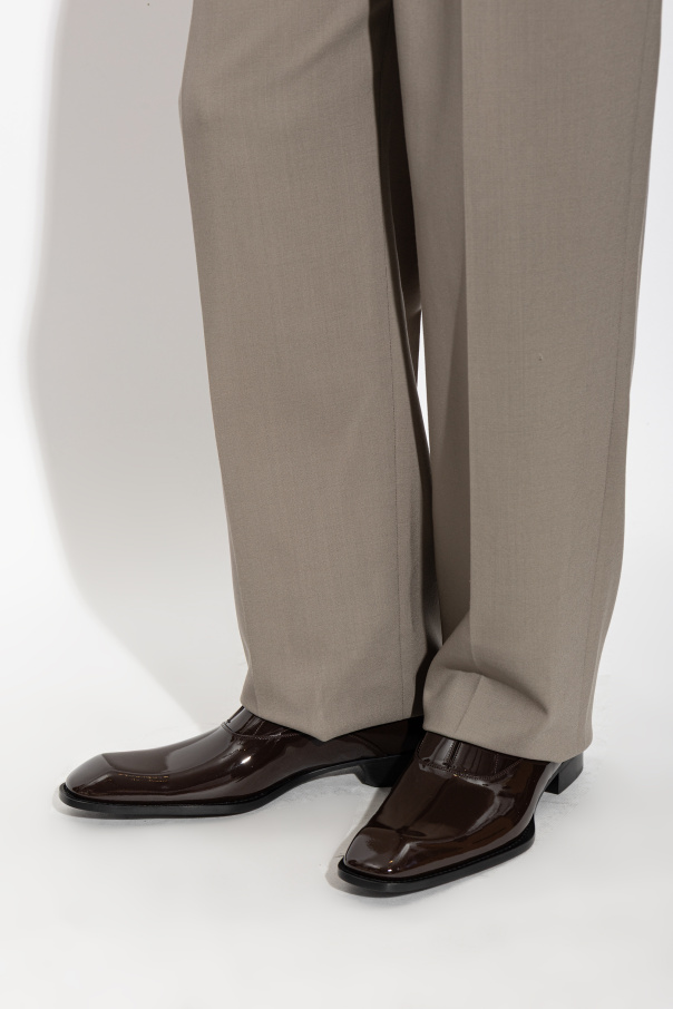 Saint Laurent Skórzane buty ‘Milton’