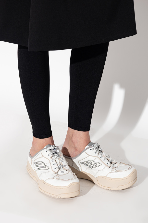 Balenciaga Pantoletten auf einer Plattform „Hamptons Plat“