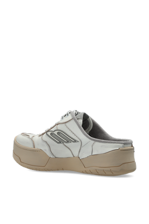 Balenciaga Pantoletten auf einer Plattform „Hamptons Plat“