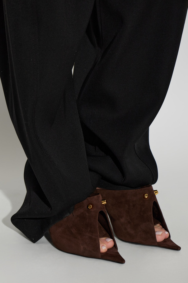 Balenciaga Studded heeled mules ‘M.City’