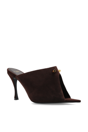 Balenciaga Studded heeled mules ‘M.City’