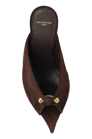 Balenciaga Studded heeled mules ‘M.City’