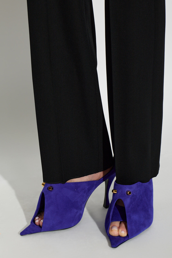 Balenciaga Studded heeled mules ‘M.City’