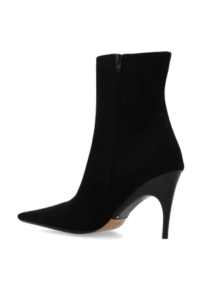 Balenciaga ‘Duchesse’ suede heeled ankle boots