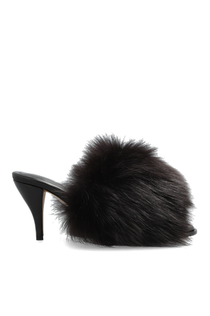 Mules de piel ‘Cherry’