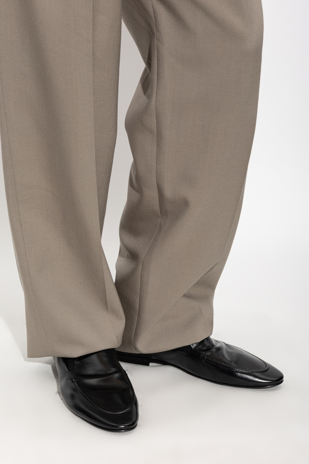Saint Laurent Skórzane buty ‘Alain’