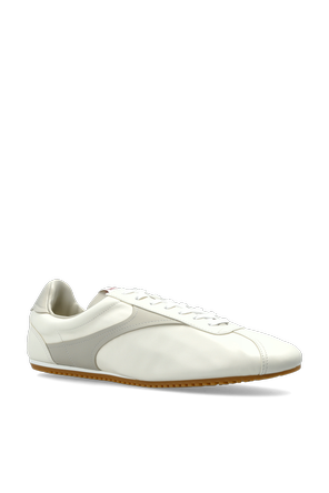 Bottega Veneta Sapatos de couro com logótipo