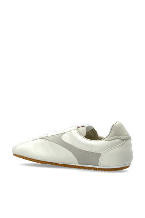 Bottega Veneta Sapatos de couro com logótipo