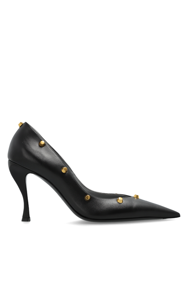 High-heel pumps ‘M.City’ with studs od Balenciaga