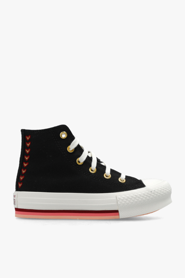 Converse paint-splatter Kids ‘Chuck Taylor All Star’ high-top sneakers