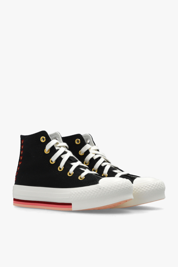 Converse paint-splatter Kids ‘Chuck Taylor All Star’ high-top sneakers