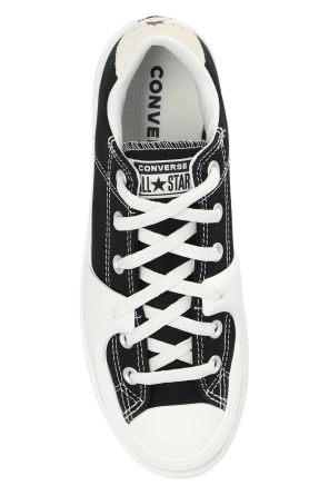Converse ‘Stylish and functional waterproof combination leather and nylon pull-on mid boot featuring a hiker’ sports shoes