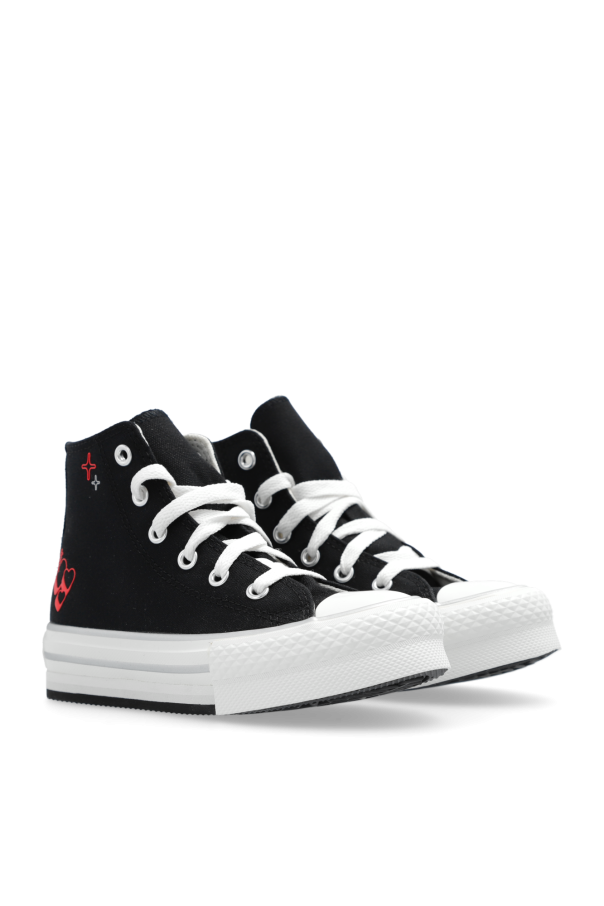 Converse Kids ‘Chuck Taylor’ platform high-top sneakers