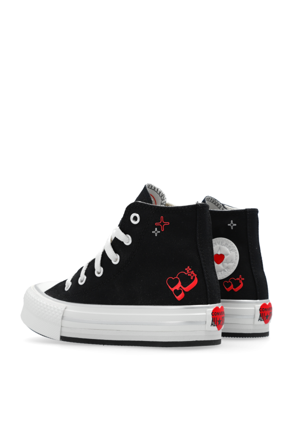 Converse Kids ‘Chuck Taylor’ platform high-top sneakers