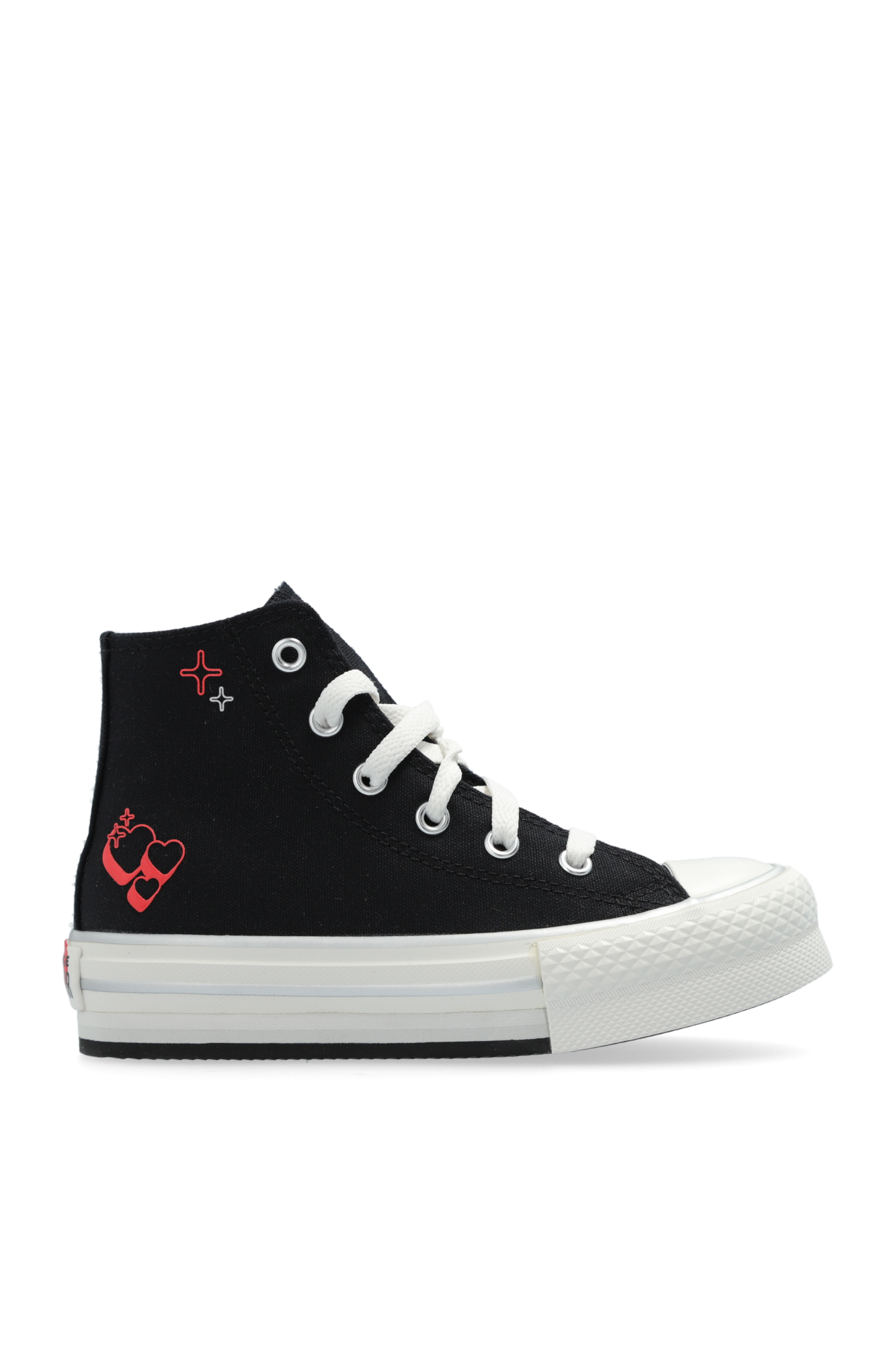 Converse Kids ‘Chuck Taylor’ platform high-top sneakers