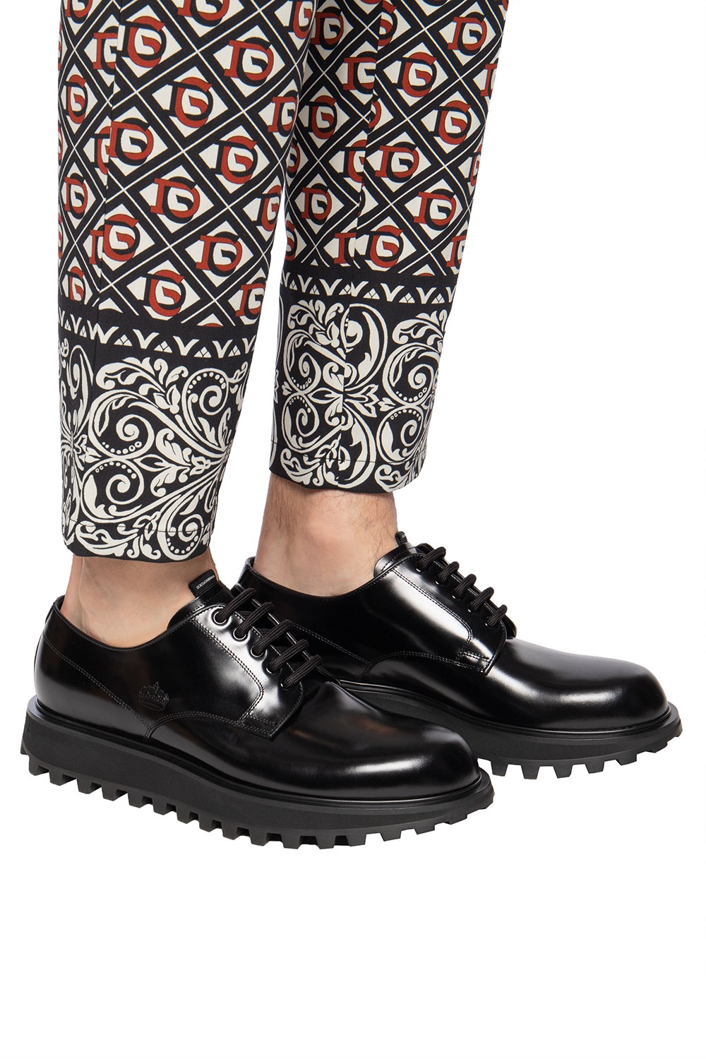 dolce and gabbana derby shoes