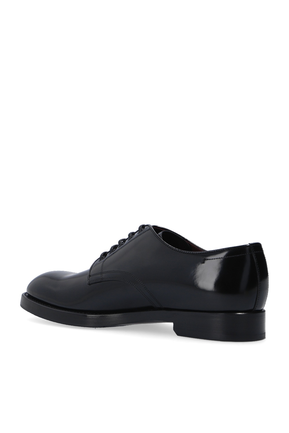 Dolce & Gabbana lace trim camisole Black Leather Derby shoes