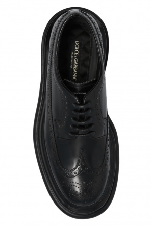 Dolce & Gabbana Kids plaid-pattern jumper ‘Phenomenal’ derby shoes