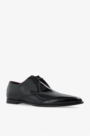 GIABORGHINI sculpted-heel thong sandals Braun ‘Achille’ Derby shoes