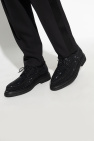 Dolce & Gabbana BLACK Derby shoes with sparkling appliqués
