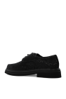 Dolce & Gabbana BLACK Derby shoes with sparkling appliqués