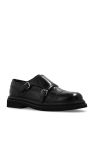 Dolce & Gabbana BLACK Leather shoes with decorative perforation