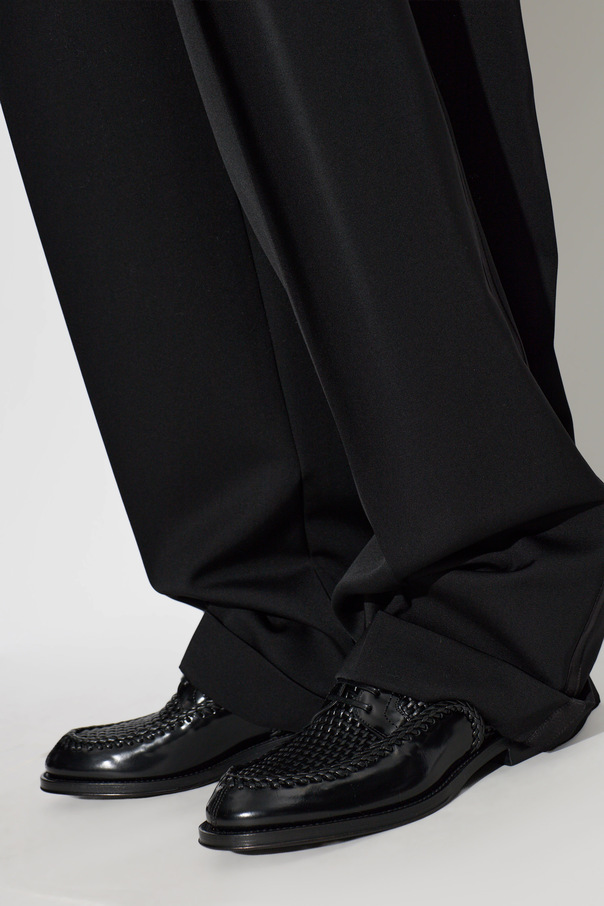 Dolce & Gabbana Pantofi Derby din piele